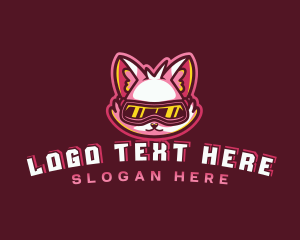 Esports - Gaming VR Cat logo design