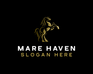 Mare - Racing Horse Polo logo design