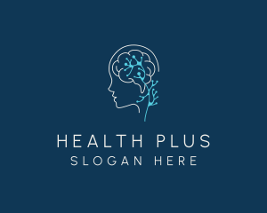 Human Brain Psychology logo design