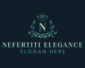 Elegant Ornamental Crest logo design