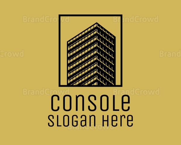 Luxury High Rise Building Logo