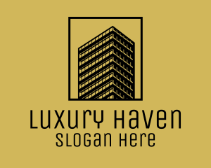 Luxury High Rise Building  logo design