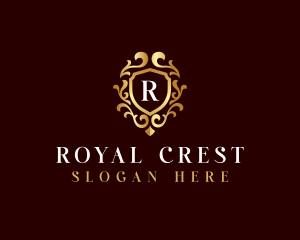 Premium Royal Crest logo design