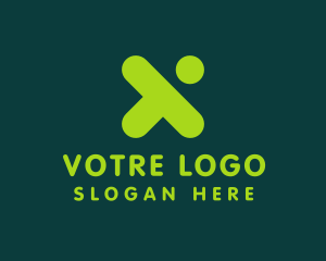 App - Tech Letter X Business logo design