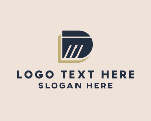 Firm - Business Sales Letter D logo design