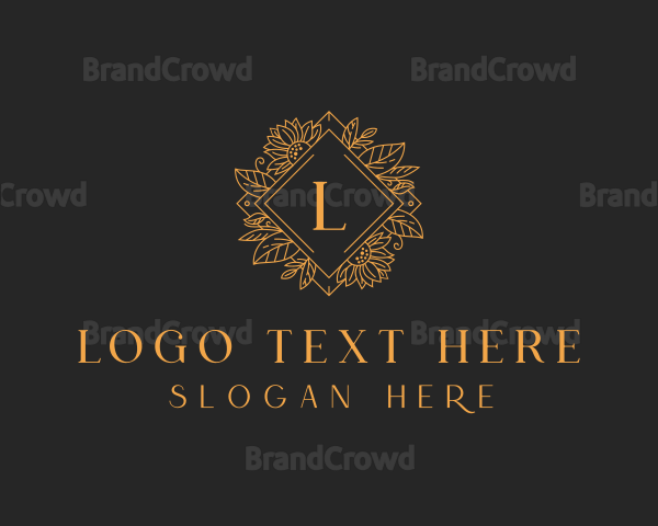 Floral Gardening Florist Logo