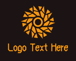 Native - Star Circle Mosaic logo design