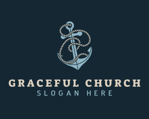 Sailing - Sailor Anchor Rope logo design