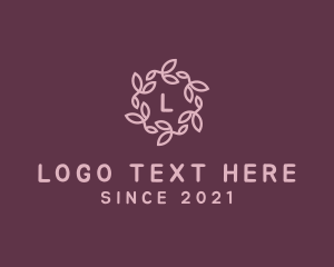 Event Styling - Wreath Beauty Boutique logo design