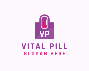 Pill - Pill Bag Pharmacy logo design