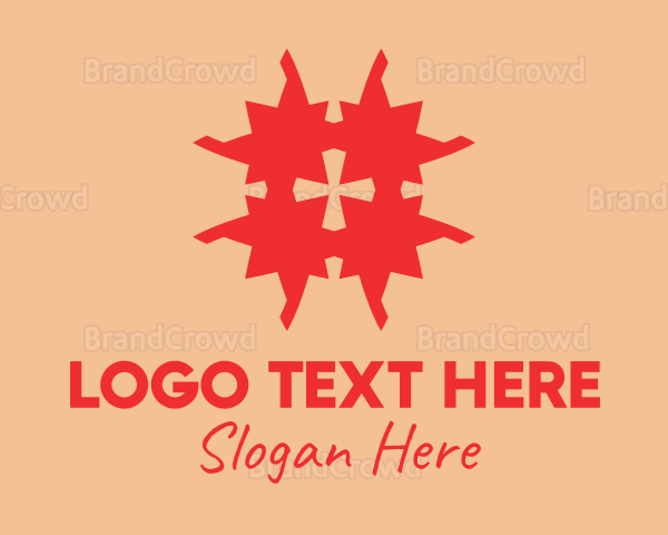 Red Cross Puzzle Logo