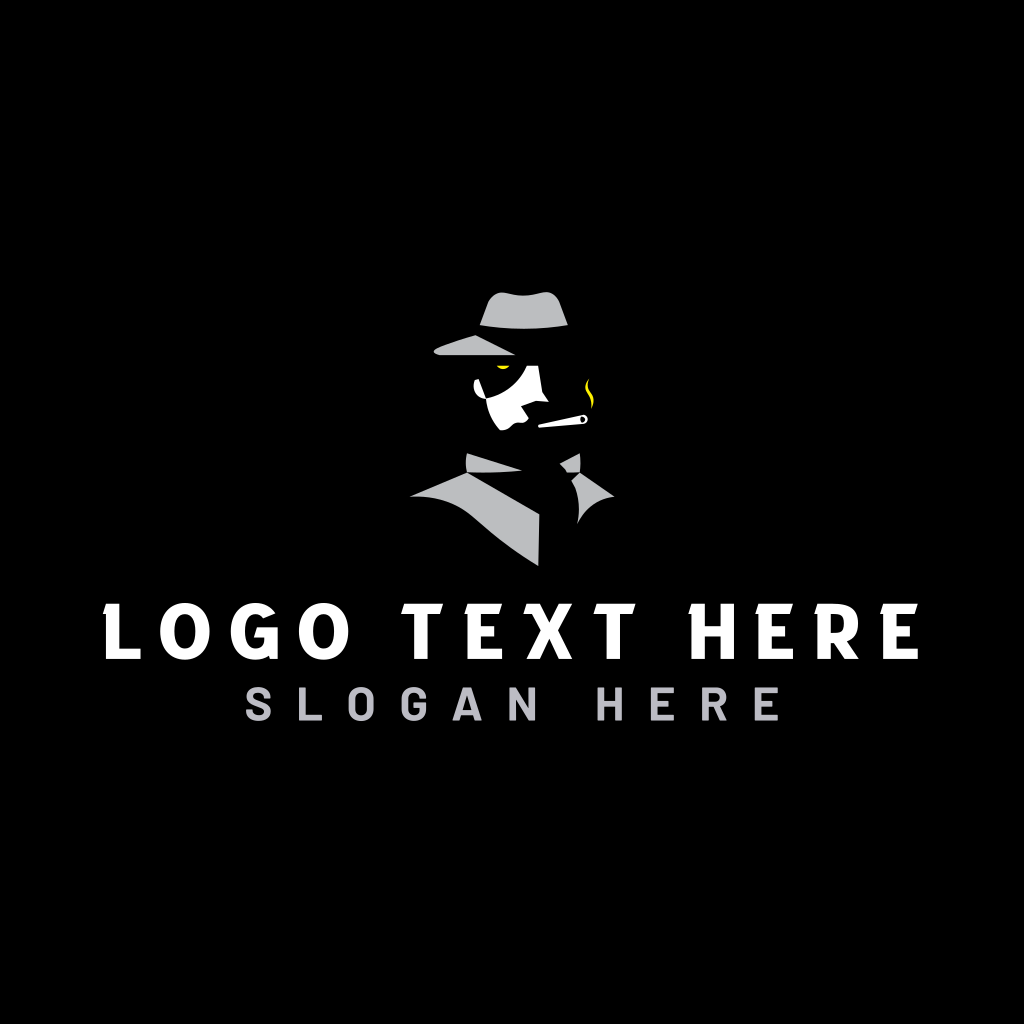 Mafia Mysterious Guy Logo | BrandCrowd Logo Maker