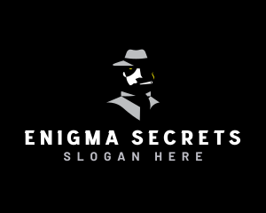 Mysterious - Mafia Mysterious Guy logo design