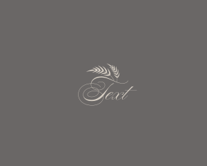 Classy Calligraphy Script logo design