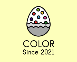 Colorful - Multicolor Candy Egg logo design