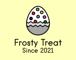 Multicolor Candy Egg logo design