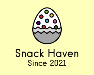 Multicolor Candy Egg logo design