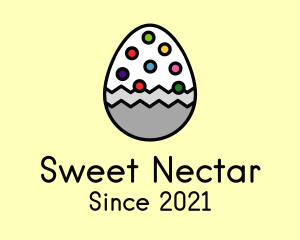 Multicolor Candy Egg logo design