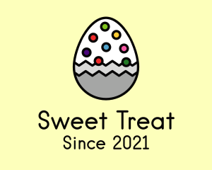 Candy - Multicolor Candy Egg logo design