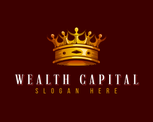 Elegant Community Crown logo design