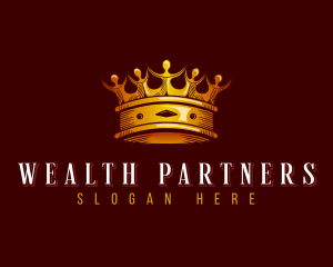 Elegant Community Crown logo design