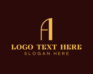 Luxury - Luxury Author Publishing Letter A logo design