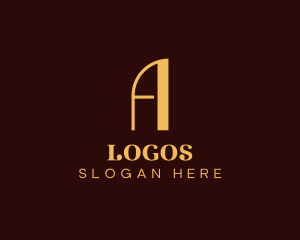 Luxury Author Publishing Letter A Logo