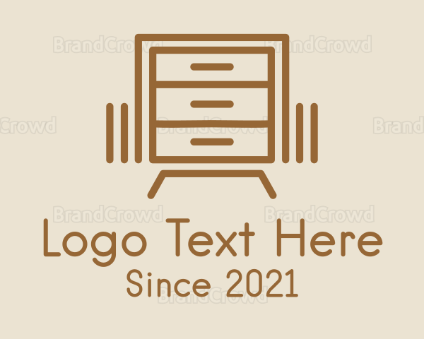 Simple Dresser Drawers Logo