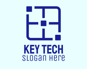 Blue Software Tech  logo design