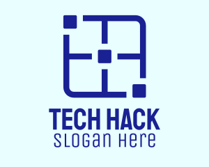 Blue Software Tech  logo design