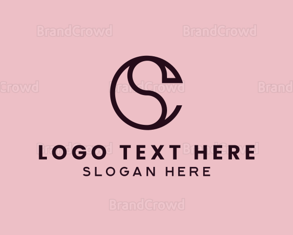 Elegant Lifestyle Company Letter CS Logo