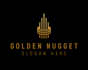 Gold Tower Building logo design