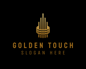 Gold - Gold Tower Building logo design