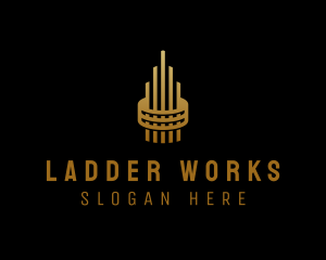 Gold Tower Building logo design