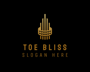 Gold Tower Building logo design