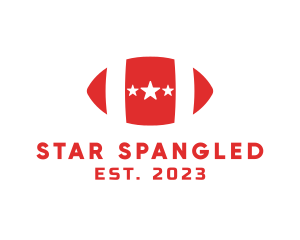 Varsity Star American Football logo design