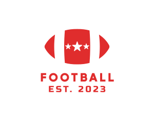 Varsity Star American Football logo design