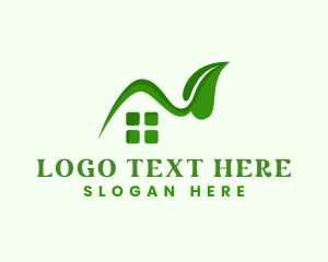 Green House - Plant Green House logo design