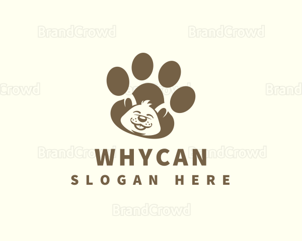 Puppy Dog Paw Logo