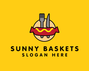 Picnic - Hot Dog Sausage Meal logo design