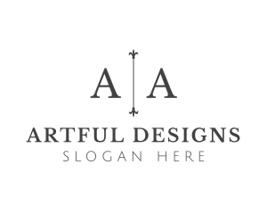 Wrought Iron Luxury logo design