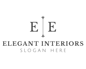 Wrought Iron Luxury logo design