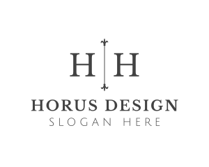 Wrought Iron Luxury logo design