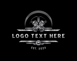 Garage - Automotive Car Mechanic logo design