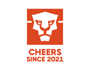 Lioness - Wild Lion Cube logo design