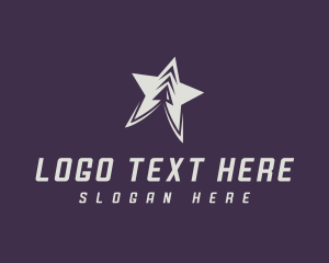 Star - Arrow Star Agency logo design