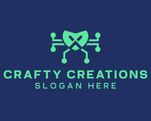 Hobby - Green Digital Drone logo design