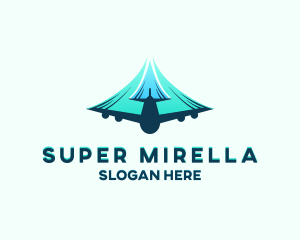 Travel - Airplane Fast Soaring logo design