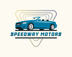 Roadster Car Automobile logo design