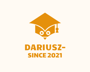 Early Learning - Graduation Cap Owl logo design